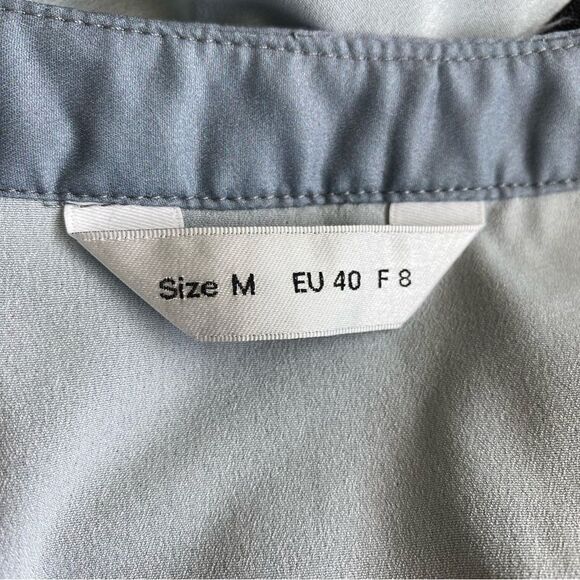 Butterfly Blouse Pullover Loose Fitting Half Zipper SZ M - Picture 10 of 12